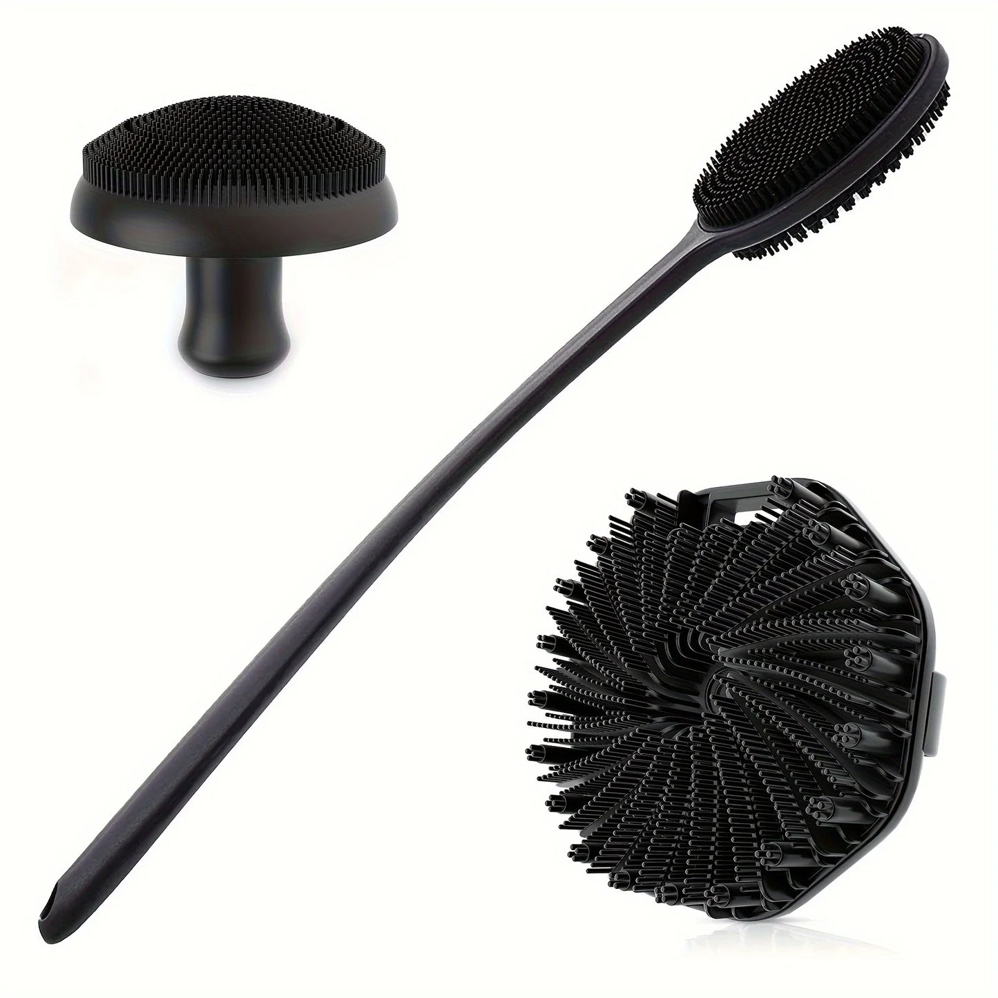 Silicone bath care 3-peice set